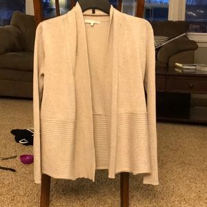Tan cardigan